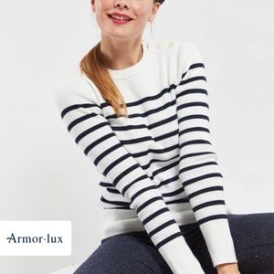 Armor Lux Breton Fisherman Pullover